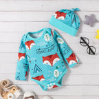 Baby Fox Arrow Outfit with Hat