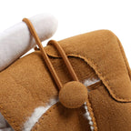 Solid Plush Boots