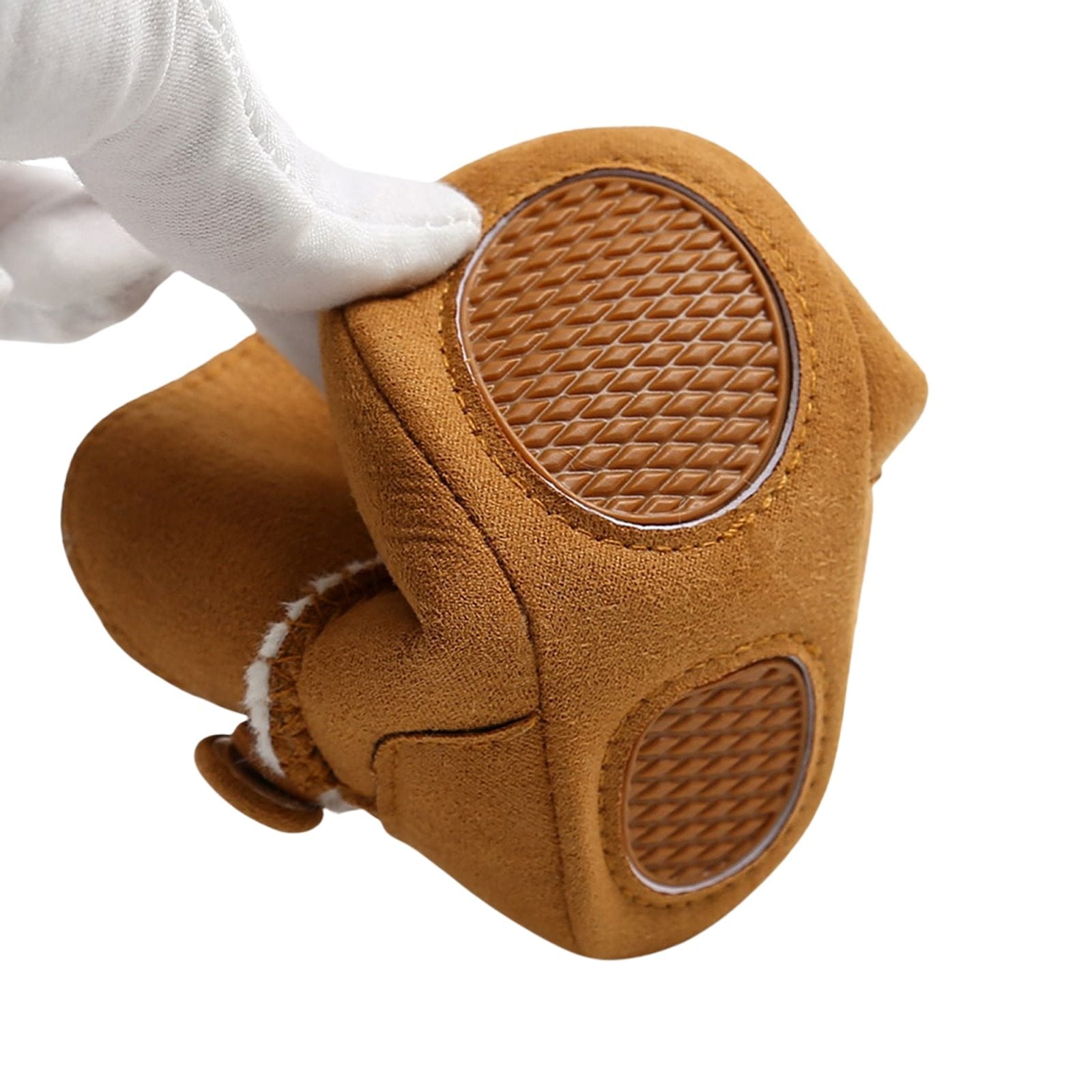 Solid Plush Boots