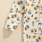 Floral Footie Onesie