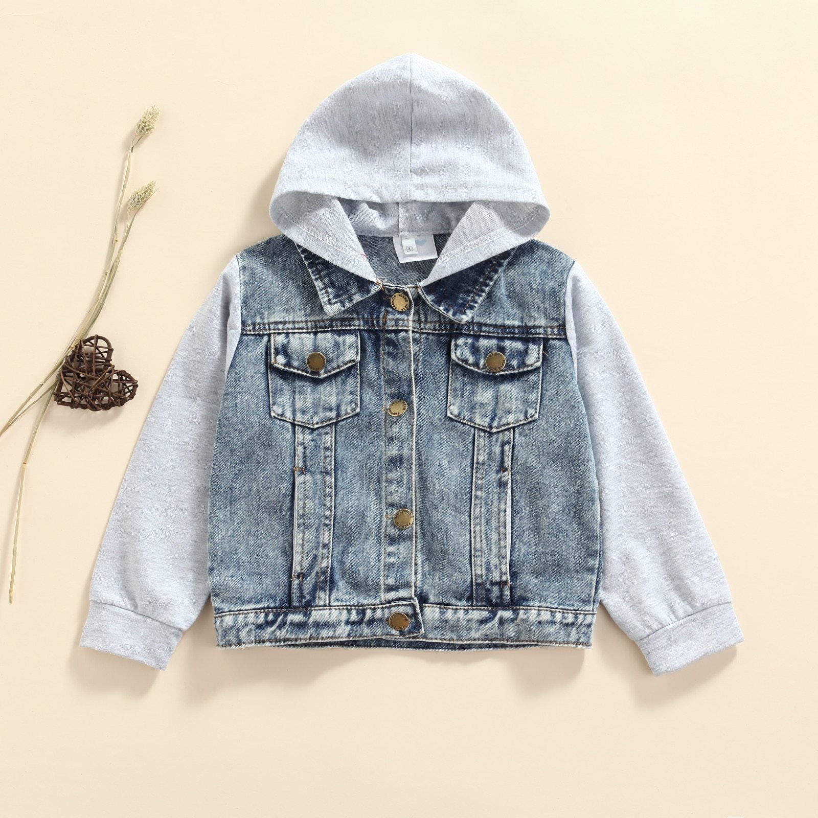 Denim Hoodie Jacket