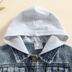 Denim Hoodie Jacket
