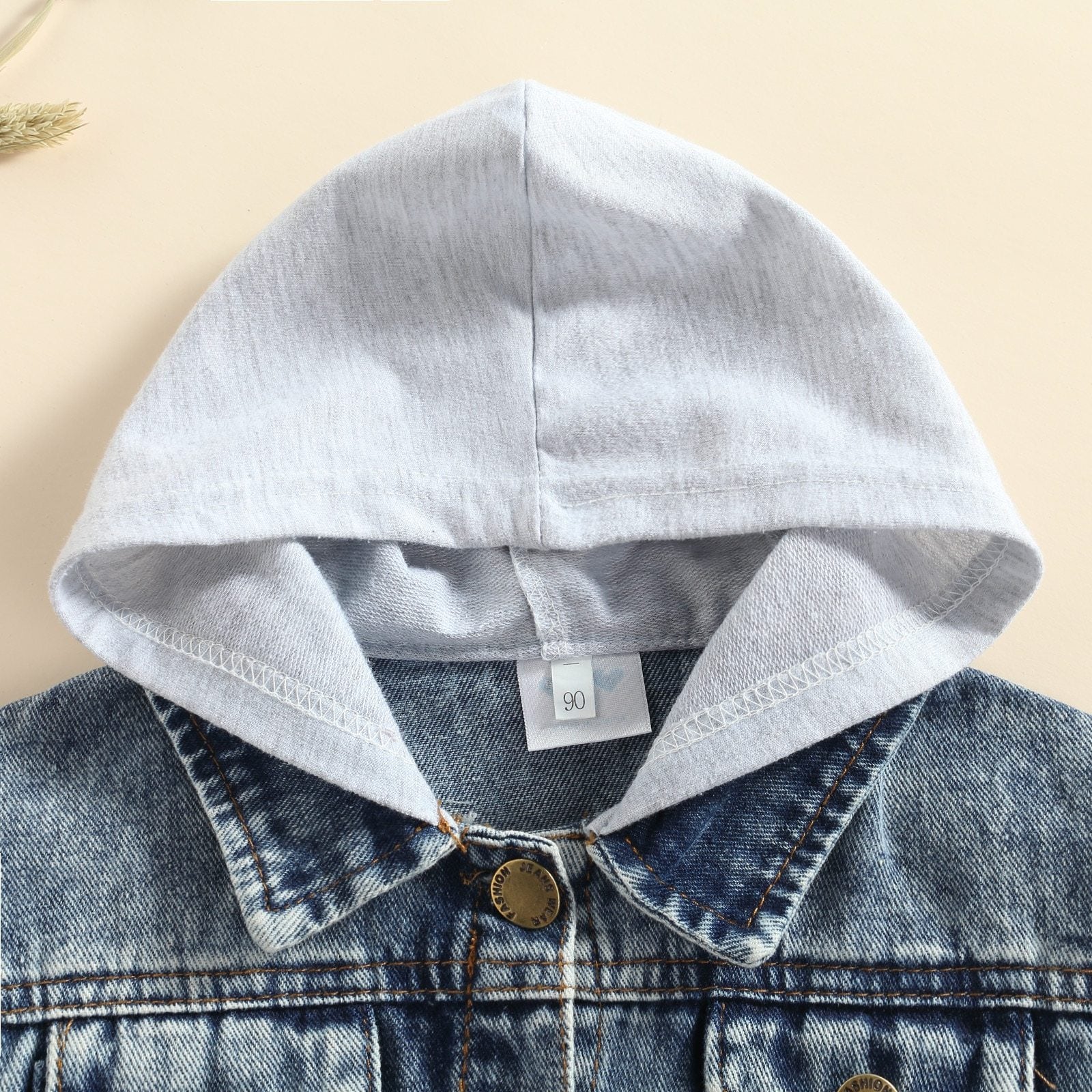 Denim Hoodie Jacket