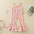 Heart Bell Bottom Romper