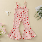 Heart Bell Bottom Romper