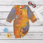 Long Sleeve Tie Dye Onesie