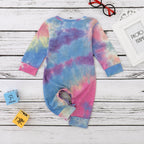 Long Sleeve Tie Dye Onesie