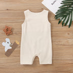 Boys Dinosaur Button Romper