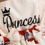 Princess Floral Romper with Bow