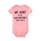 My Aunt Bad Influence Onesie (4 Colors)