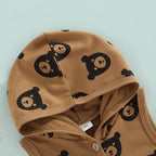 Beary Cute Hooded Romper