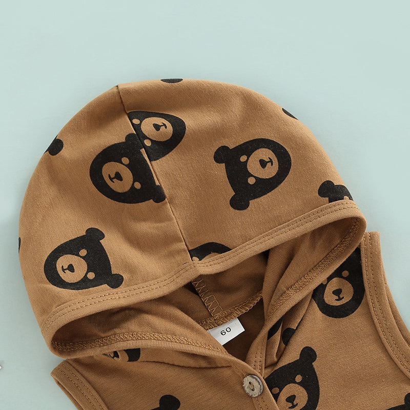 Beary Cute Hooded Romper