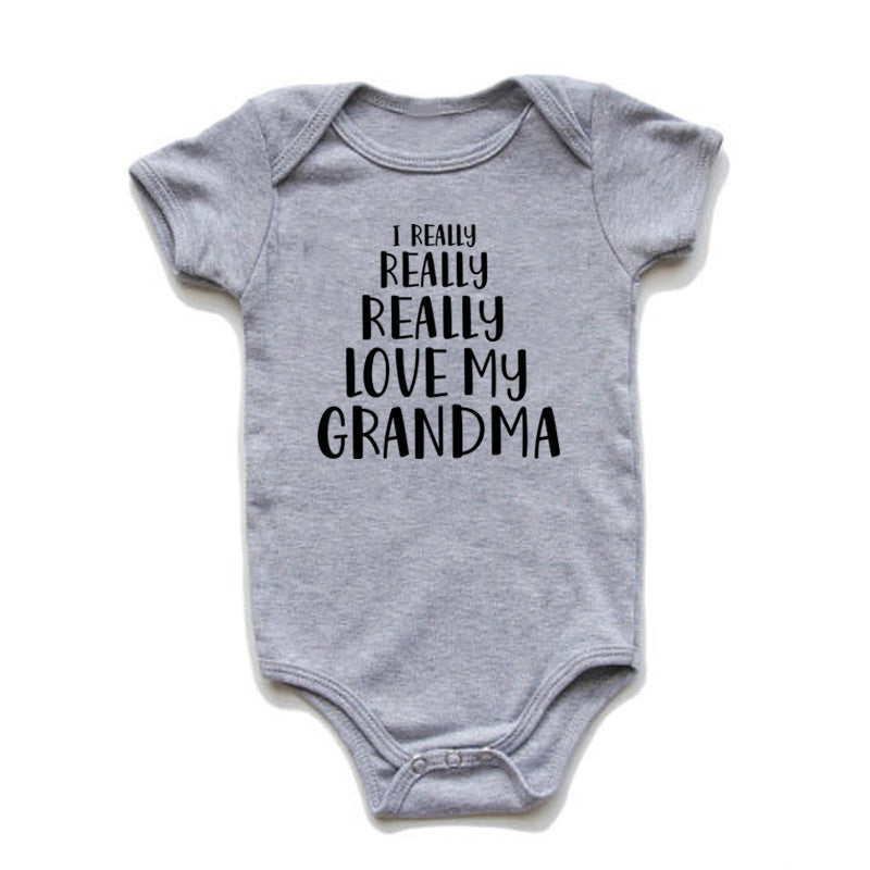 I Really Love My Grandma Onesie
