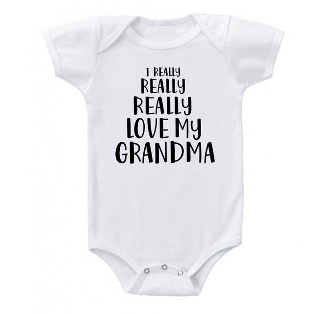 I Really Love My Grandma Onesie