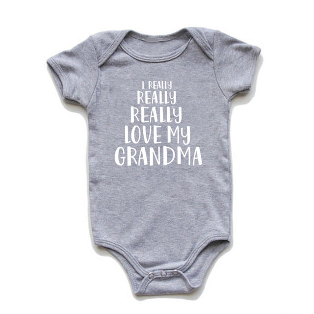 I Really Love My Grandma Onesie