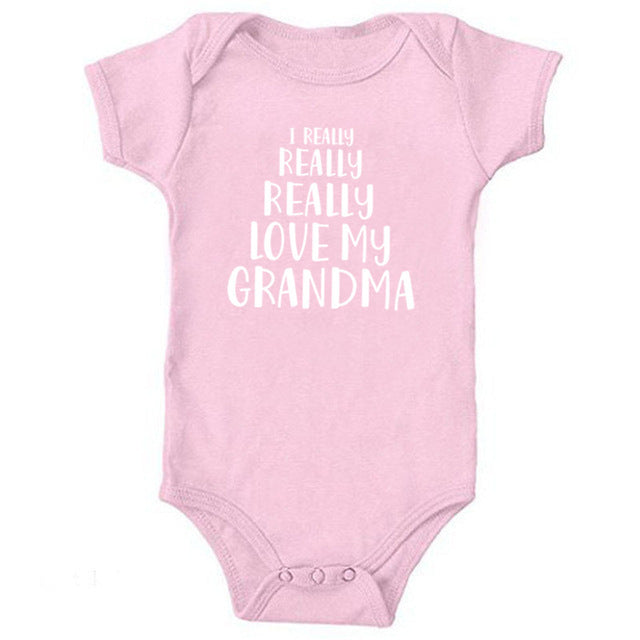 I Really Love My Grandma Onesie