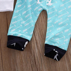 Aqua Deer Hoodie Pants Outfit