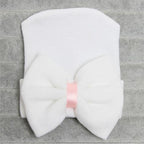 Newborn Baby Girl Bow Hat