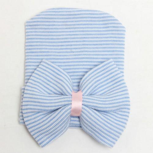 Newborn Baby Girl Bow Hat
