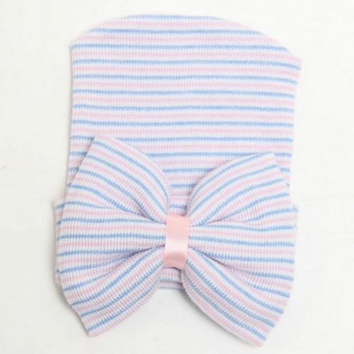 Newborn Baby Girl Bow Hat