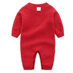 Knitted Romper with Hat (Multiple Colors)