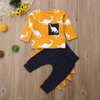 Dinosaur Pants and Sweatshirt