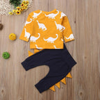 Dinosaur Pants and Sweatshirt