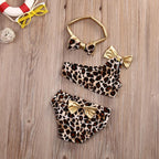 Leopard Print Bikini + Headband