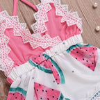 Serena Watermelon Romper