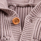 Knitted Sweater Hoodie Romper (2 Colors)