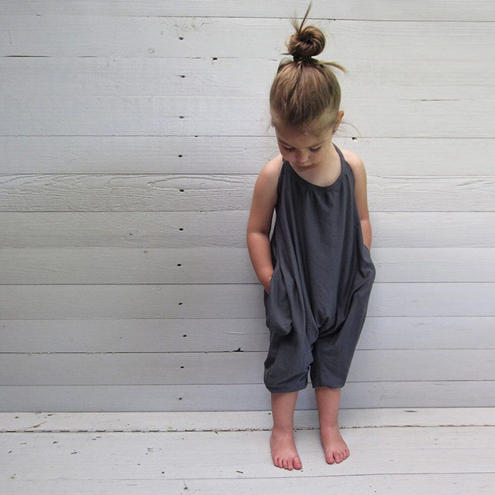 Dakota Girl Romper Jumpsuit (Multiple Colors)