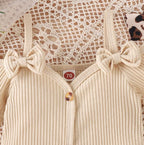 Off Shoulder Bell Bottom Cutie Outfit