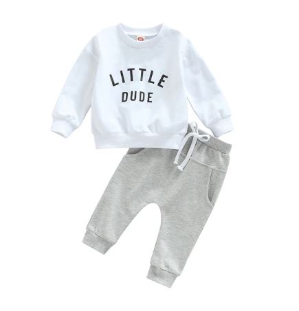 Little Dude Comfy Outfit Set