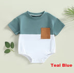 Two Tone Pocket Onesie