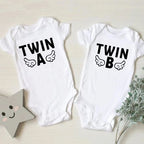 Twin A Twin B Onesies