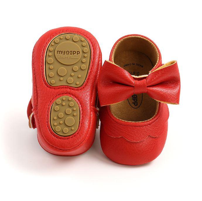 Ruffle Bow Shoes
