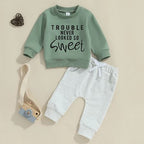 Trouble Never Looked So Sweet Outfit