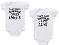Crazy Uncle or Aunt Onesie (Multiple Colors)