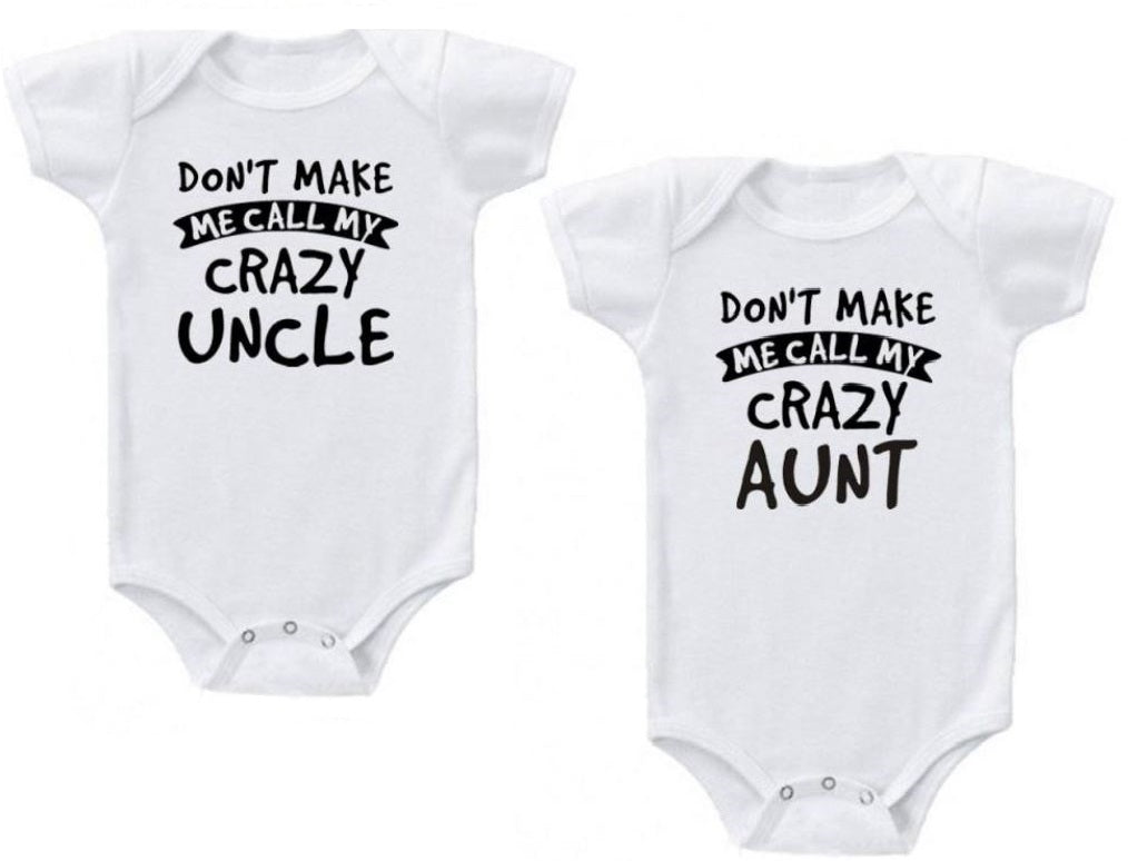 Crazy Uncle or Aunt Onesie (Multiple Colors)