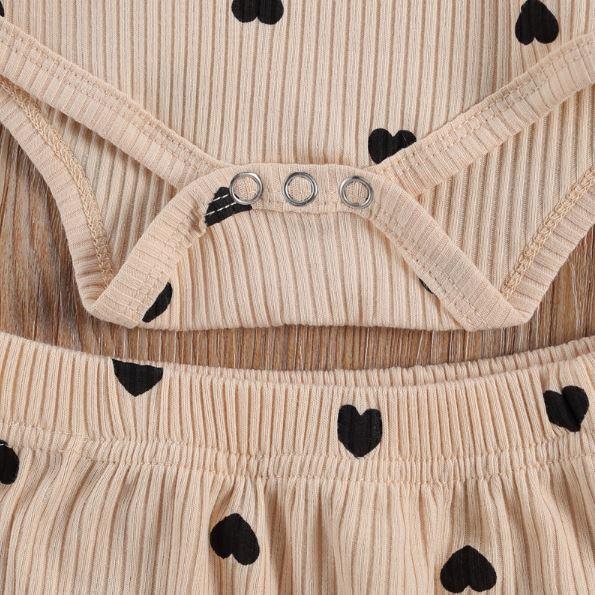 Ribbed Heart Outfit
