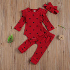 Ribbed Heart Outfit