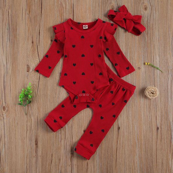 Ribbed Heart Outfit