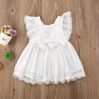 Matching Big Little Sister Lace Dress & Romper