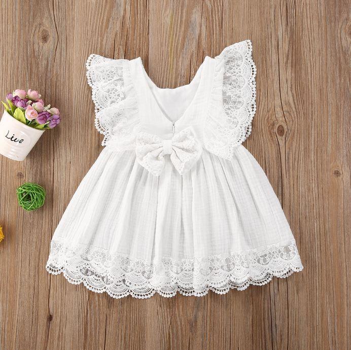 Matching Big Little Sister Lace Dress & Romper
