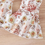 Off Shoulder Bell Bottom Cutie Outfit