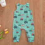 Little Farmer Tractor Romper (2 Patterns)