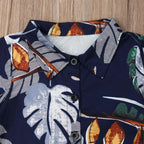 Floral Shirt with Shorts