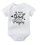 I'm Proof That God Answers Prayers Onesie