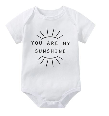 You Are Sunshine My Only Sunshine Twin Onesie