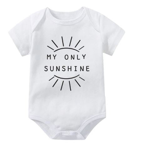 You Are Sunshine My Only Sunshine Twin Onesie